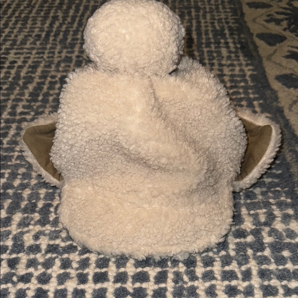 Cozy White Sherpa Hat